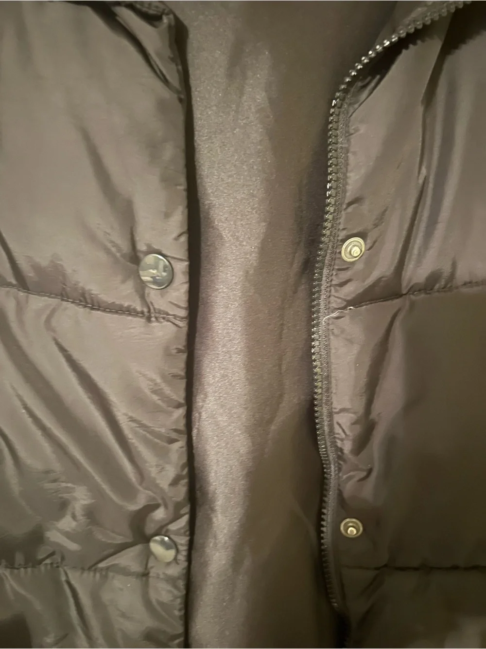 Old Navy Black Jacket with Red Label Accent - Picture 3 of 4
